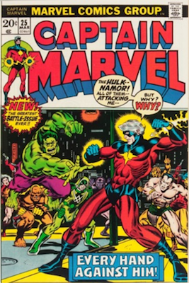 Captain Marvel #25. Click for current values.