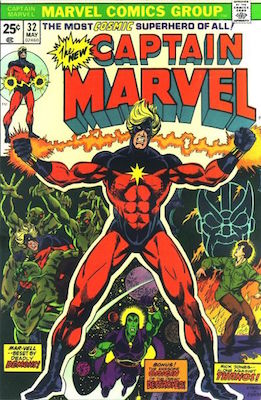 Captain Marvel #32. Click for current values.