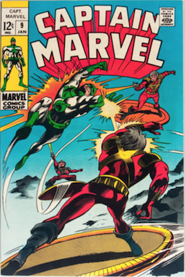 Captain Marvel #9. Click for current values.