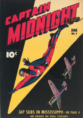 Captain Midnight #9. Click for current values.