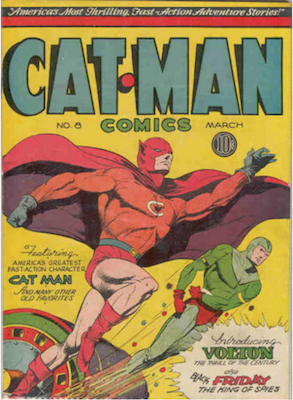 Cat-Man Comics #8. Click for current values.
