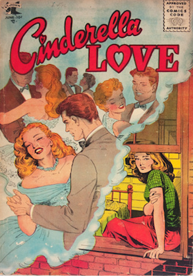 Cinderella Love #28, rare Matt Baker cover. Click for values
