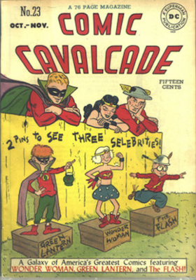 Comic Cavalcade #23. Click for current values.