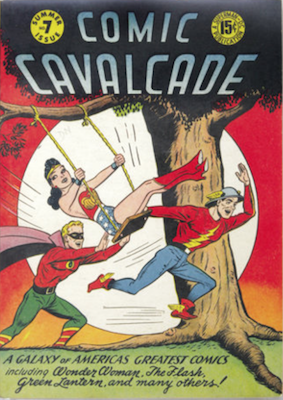 Comic Cavalcade #7. Click for current values.
