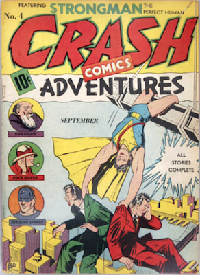 Crash Comics #4: Origin and First Appearance of Cat-Man. Click for current values.
