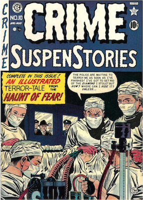 Crime SuspenStories #10. Click for current values.