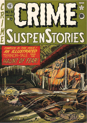 Crime SuspenStories #5. Click for current values.