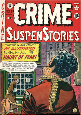 Crime SuspenStories #6. Click for current values.