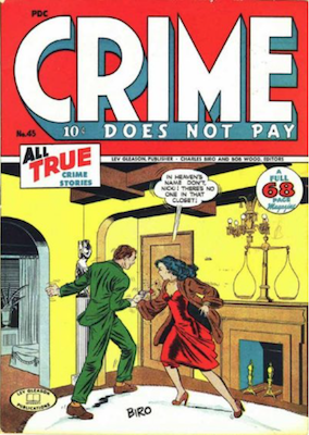 Crime does not Pay #45. Click for current values.