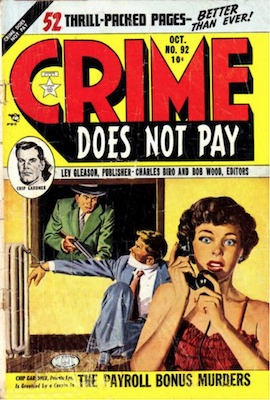 Crime does not Pay #92. Click for current values.