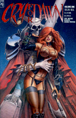 Cry For Dawn #1 (1989): First appearance of Dawn; 2nd Printing. Click for values