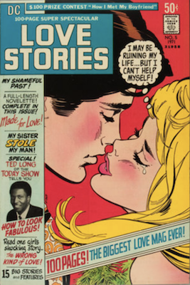 DC 100-Page Super-Spectacular #5. Love stories replica. Click for values