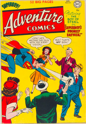 Adventure Comics #163: Click for values Adventure Comics #163: Click for values