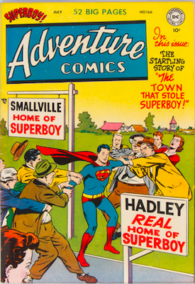 Adventure Comics #166: Click for values Adventure Comics #166: Click for values