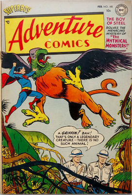 Adventure Comics #185: Click for values