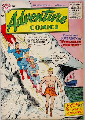 Adventure Comics #223: Check values here