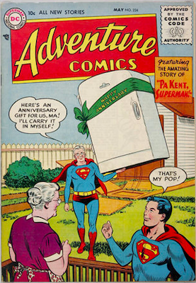 Adventure Comics #224: Check values here