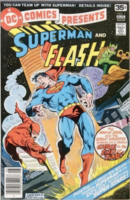 DC Comics Presents #1 4th Superman vs Flash Race. Click for values.
