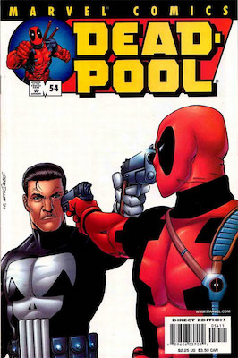 Deadpool #54 (Marvel, 2008): First Deadpool/Punisher Comic Book. Click for values
