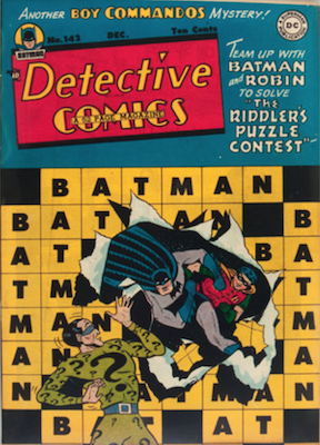 Detective Comics #142: Second Riddler Appearance. Click for values