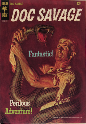 Doc Savage #1 (1966), Gold Key comics. Click for values