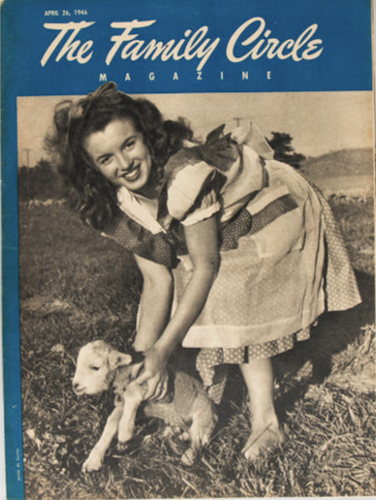 Family Circle Magazine #17: First US Monroe Cover Appearance. Click for values