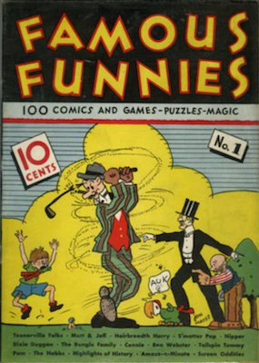 Famous Funnies #1 (1934): First comic book sold to the public. Click for values