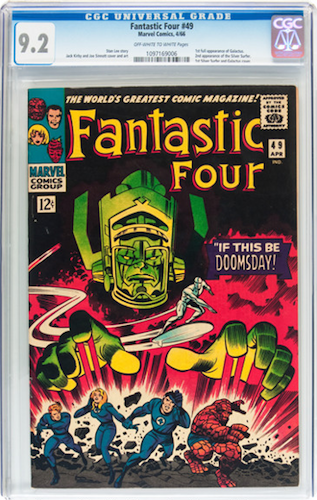 Fantastic Four #49, invest in CGC 9.2. Click for values