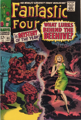 Fantastic Four #66: Two-Part Origin of Adam Warlock Begins (He Does Not Appear). Click for values