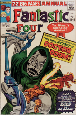 Fantastic Four Annual #2. Click for values