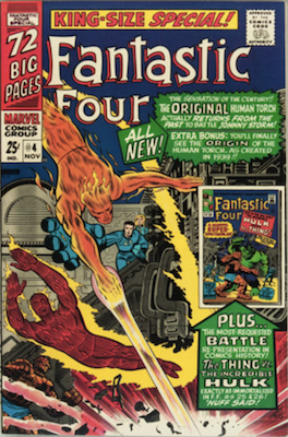 Fantastic Four Annual #4. Click for values