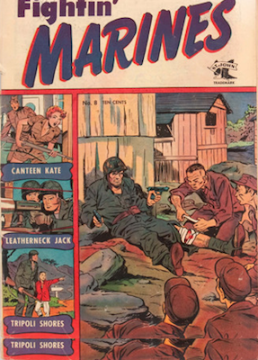 Fightin' Marines #8: Baker cover. Click for values