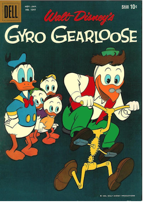 Gyro Gearloose (#1): Four Color Comics #1047, Carl Barks art. Click for values