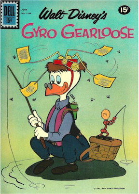 Four Color #1184: Gyro Gearloose by Carl Barks. Click for values.
