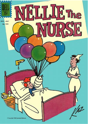 Four Color #1304: Nellie the Nurse. Click for values.