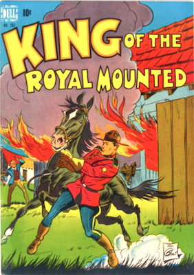 King of the Royal Mounted: Four Color #207. Click for values