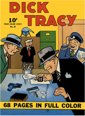 Four Color #21: Dick Tracy. Click for values.