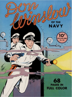 Four Color #22: Don Winslow of the Navy. Click for values.