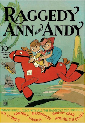 Four Color #23: Raggedy Ann and Andy. Click for values.