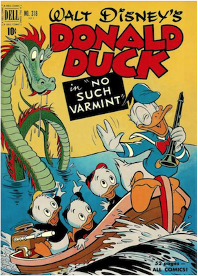 Four Color #318: Donald Duck in No Such Varmint by Carl Barks