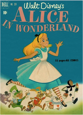 Four Color #331: Alice in Wonderland. Click for values.
