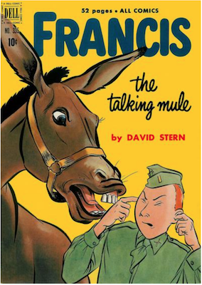 Four Color #335: Francis the Talking Mule (#1). Click for values.