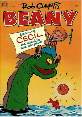Beany and Cecil (#1): Dell Four Color #368. Click for values