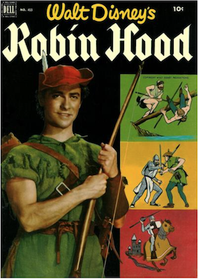 Robin Hood: Four Color #413. Dell. Click for values