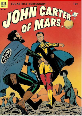 Four Color #437: John Carter of Mars. Click for values.