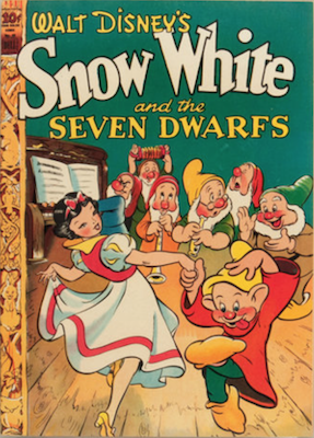 Four Color #49: Snow White and the Seven Dwarfs. Click for values.