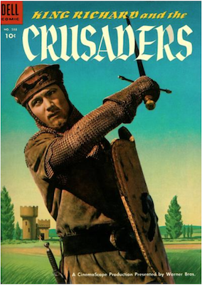 Four Color #588: King Richard and the Crusaders; Matt Baker art. Click for values.