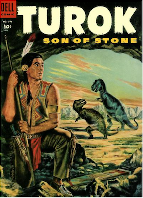 Four Color #596: Turok, Son of Stone (#1). Click for values.