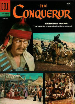 Four Color #690: The Conqueror (John Wayne). Click for values.