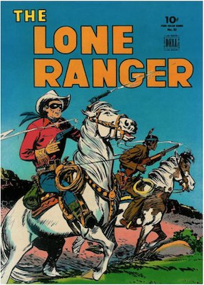 Four Color #82: Lone Ranger. Click for values.